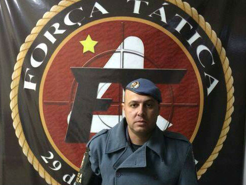 Sargento Edjalma Cristiano Andrade foi denunciado pelas vítimas um dia após a ameaça - Foto: Reprodução/Facebook