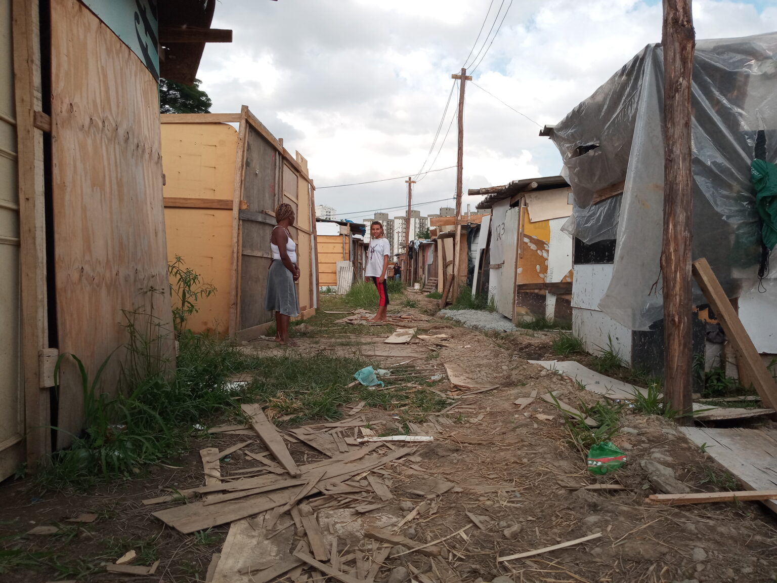 Erguida Na Vila Dionsia Por Conta Da Pandemia Favela Ser Despeja