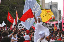 Protesto do Dia da Consciência Negra, 20/11/2021, na Avenida Paulista