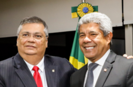 Flávio Dino e o governo da Bahia Jerônimo Rodrigues (PT) estiveram juntos nesta semana em Brasília | Foto: Isaac Amorim/MJSP