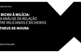 Capa do livro "Do Bicho à Mílicia", de Matheus de Moura | Foto: Reprodução