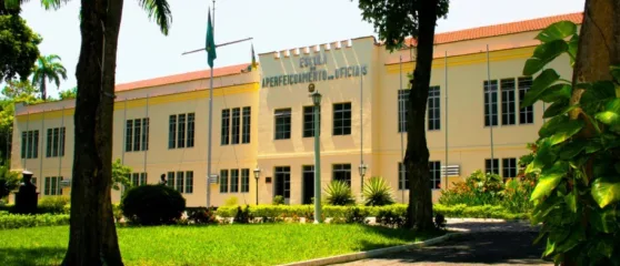 Fachada da Escola de Aperfeiçoamento de Oficiais (EsAO) | Foto: EsAO/Divulgação