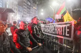 Protesto ocorrido em 5/12/2024, em São Paulo, pediu o fim da violência policial e a saída do secretário da Segurança Pública Guilherme Derrite