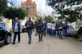 PM-SP acompanhou operários da CDHU durante incursões para realizar demolição de casas | Foto: Paulo Batistella/Ponte Jornalismo